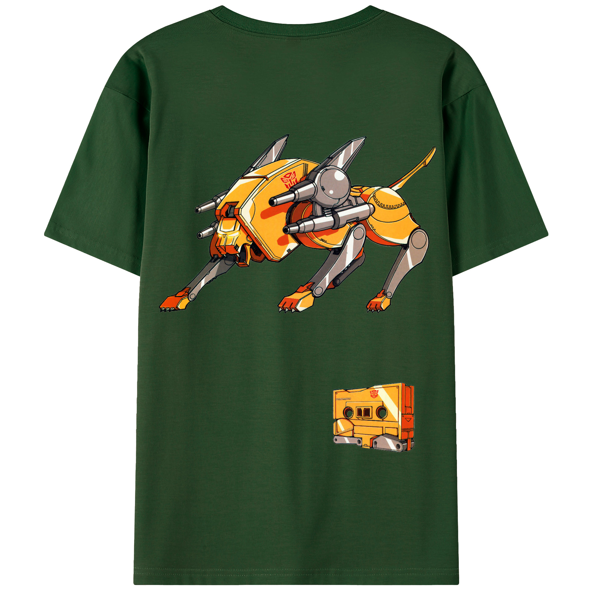 （画像用）  綿100％半袖Tシャツ（背面プリント）